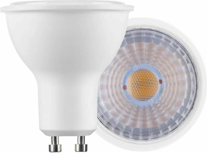 Bec LED GU10 5 W alb cald MODEE Spot Alu‑Plastic