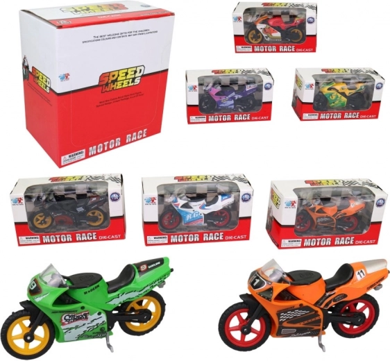 Motocicletă pentru copii, 8 culori, 8,5 cm