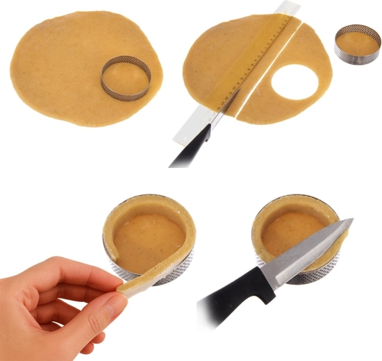 Lucru ușor cu aluatul și margini curate