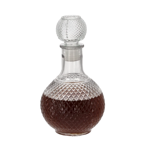 Carafă din sticlă 490 ml cu dop din sticlă