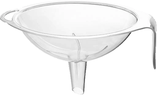 Pâlnie mare din plastic Titiz pentru turnare precisă