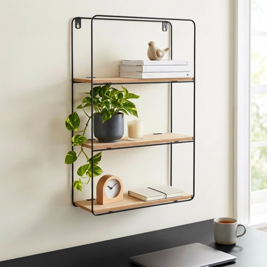 Construcție solidă: metal + MDF