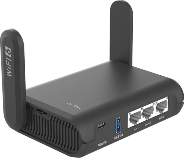 Router de călătorie GL.iNet Slate AX Wi‑Fi 6