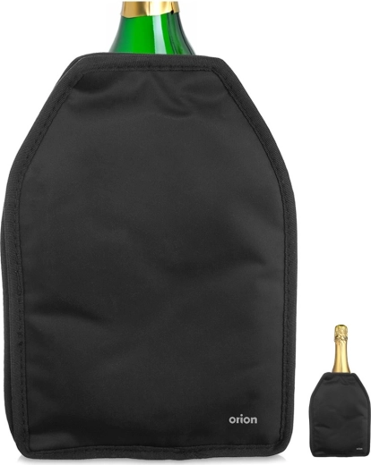Manșon de răcire pentru sticlă 23 cm, negru