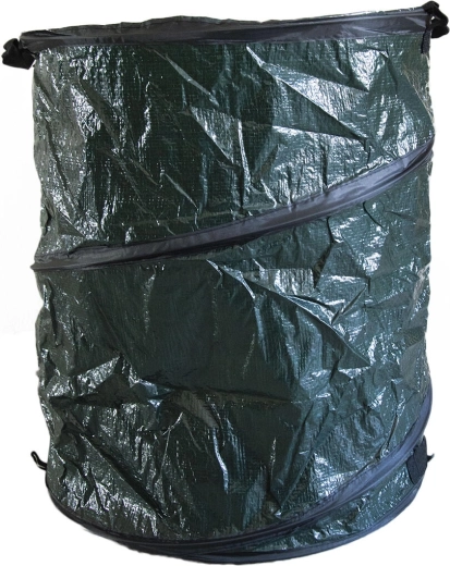 Coș pliabil pentru deșeuri de grădină din PE cu mânere