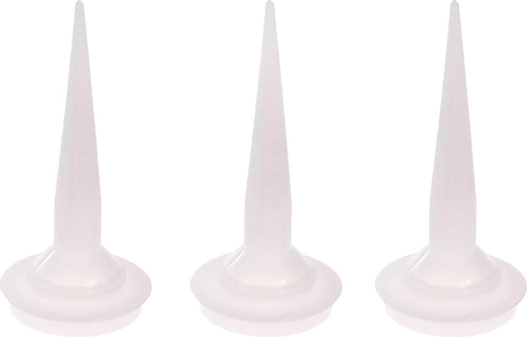 Vârfuri de plastic de schimb pentru pistoale de aplicare - 3 buc.
