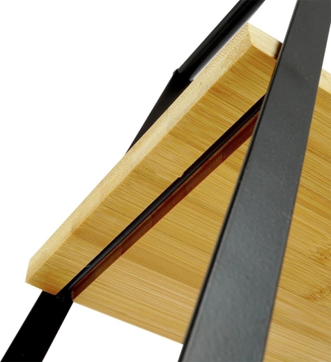 Rafturi naturale din bambus