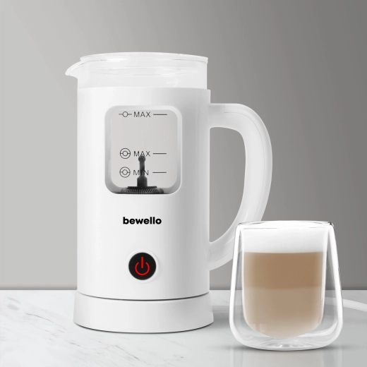 Spumator electric de lapte Bewello, alb