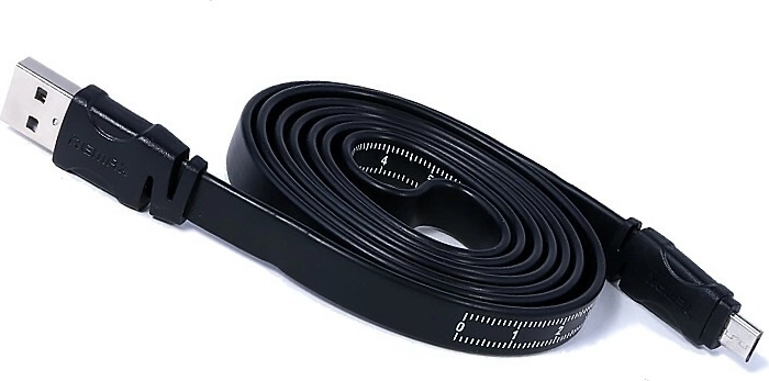 Remax cablu retractabil micro USB 2.0 1 m negru
