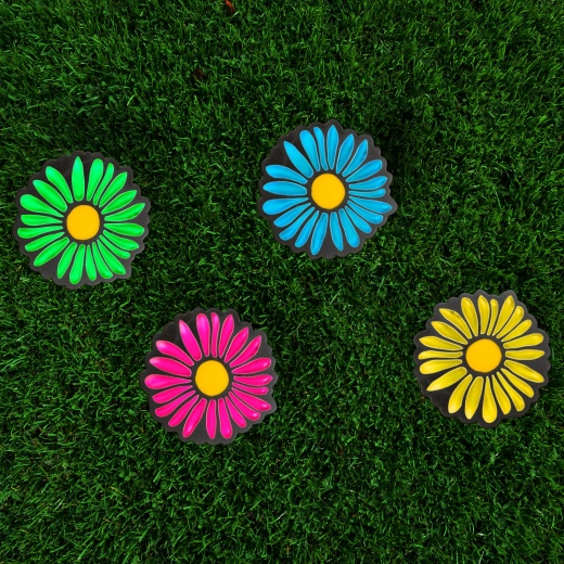 Decorațiune florală colorată