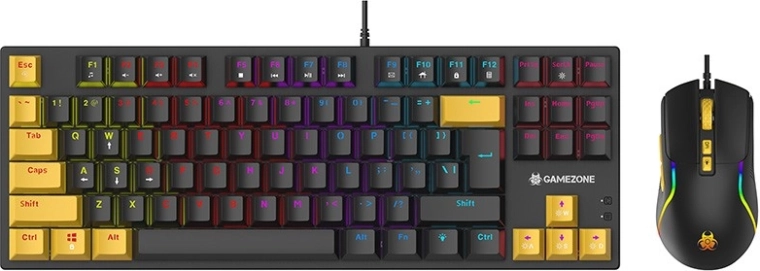 Set de jocuri tastatură și mouse Tracer Gamezone Hornet87 USB