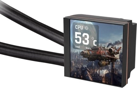 Ecran LCD mare de 3,95" pentru monitorizare și stil