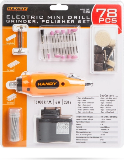 Set de accesorii format din 78 de piese