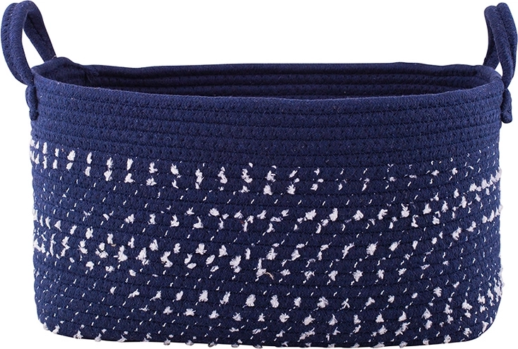 Coș dreptunghiular împletit pentru depozitare 24 × 34 × 18 cm, culoare grena