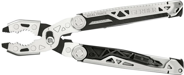 Gerber Dual Force clește multifuncțional, 12 funcții cu husă din nailon