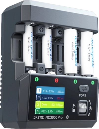 Încărcător baterii SkyRC NC3000 Pro pentru AA/AAA NiMH și NiCd