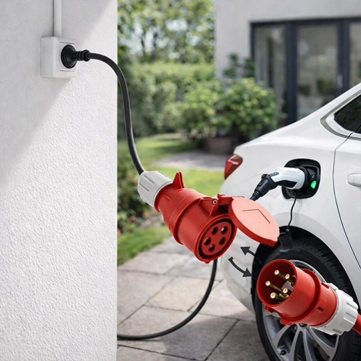 Sarcină sigură 16 A / 3,5 kW pentru încărcătoare EV mobile