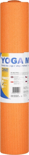 Saltea de yoga ONE FITNESS YM02 portocalie