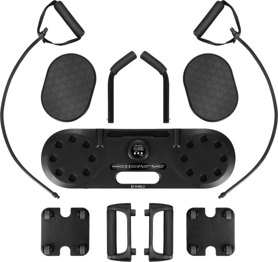 Placă de antrenament multifuncțională 3 în 1 pentru flotări, core și benzi elastice HMS