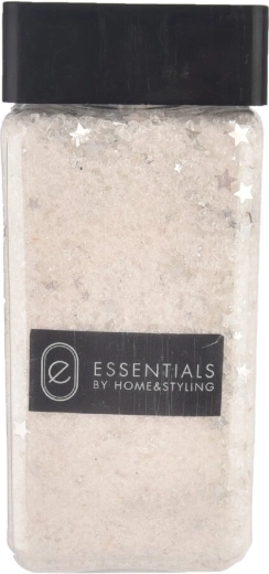 Nisip decorativ cu glitter argintiu 500 g