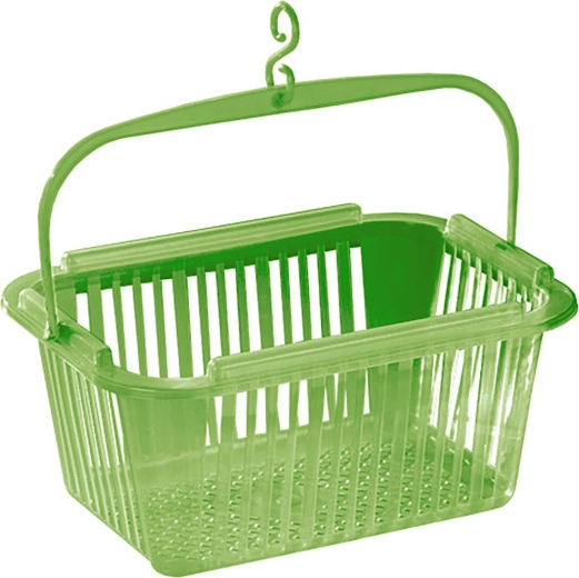 Coș suspendat pentru cleme verde 25 × 19 × 12 cm BRILANZ