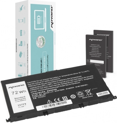 Baterie Movano pentru Dell Inspiron 5577 și 7557 6300 mAh (72 Wh)