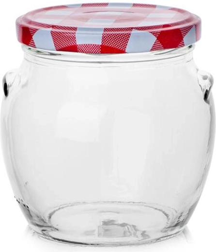 Borcan pentru conservare cu capac TORO Amfora 520 ml