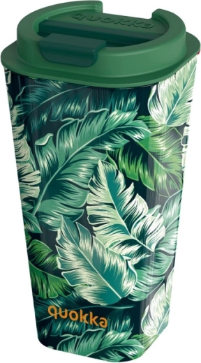 Cană termo de călătorie Quokka Flux Jungle 450 ml
