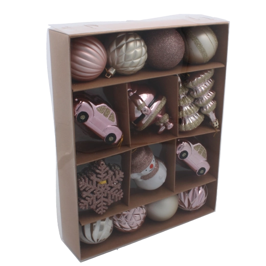 Combinație stilată de roz și albastru