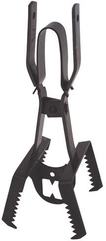 Capcană pentru şoareci de câmp şi popândăi – metalică, neagră, 19 cm