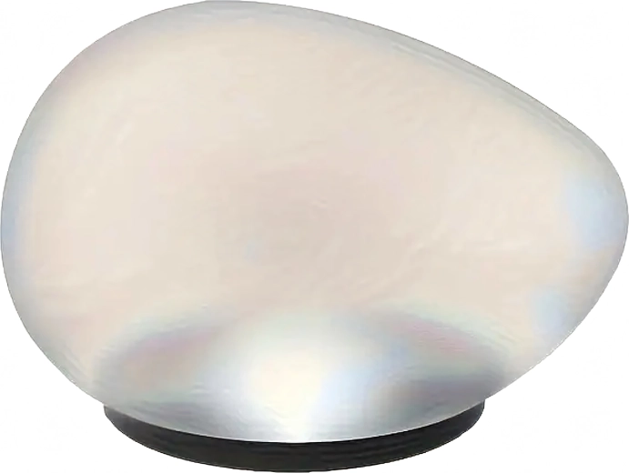 Lampă solară LED de grădină, piatră, 16 cm