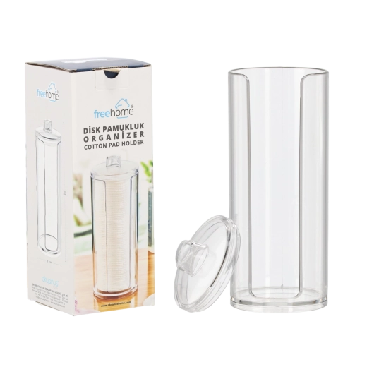 Doză pentru dischete demachiante 18 × 7 cm