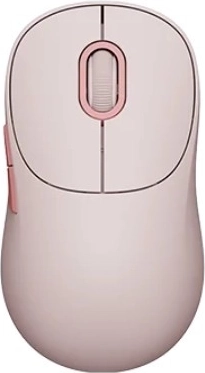 Mouse wireless roz roz cu clic silențios și conexiune duală