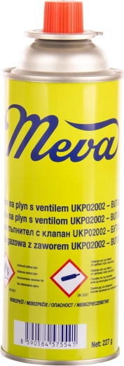 Cartuș de gaz Meva 227 g cu supapă