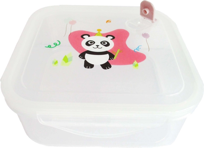 Caserolă din plastic pentru alimente Panda 1,2 l