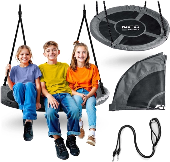 Cuib balansoar rotund NEO-SPORT Swingo 110 cm