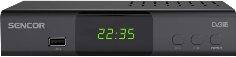 Receptor Sencor DVB-T2 SDB 5007T