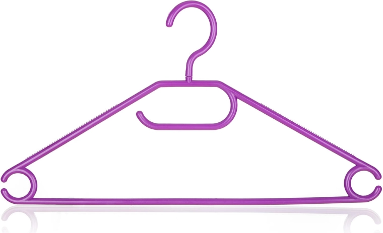 Umerașe din plastic rotative BRILANZ, mix de culori, 5 buc