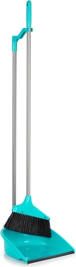Mătură cu făraș cu coadă lungă 95 cm – turcoaz