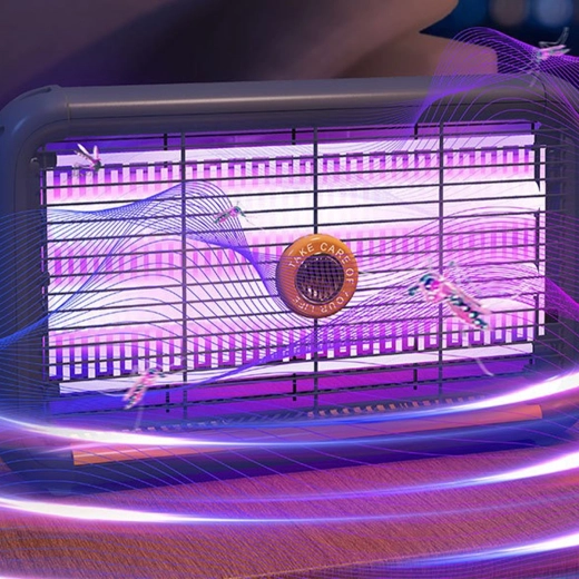 UV LED atrage insectele, grila le elimină