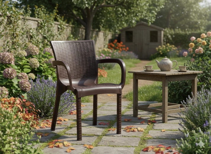 Aspect ratan stilat pentru orice terasă