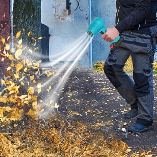 Jet de aer puternic pentru frunze și murdărie