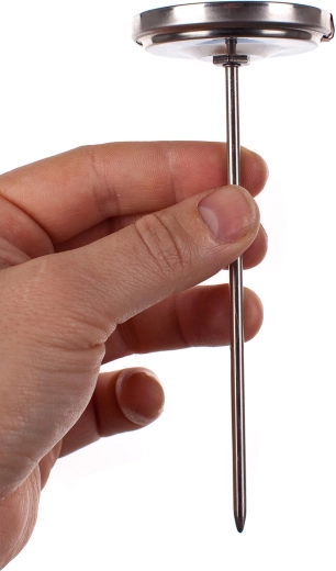 Sondă din inox de 12,5 cm pentru înțepare precisă