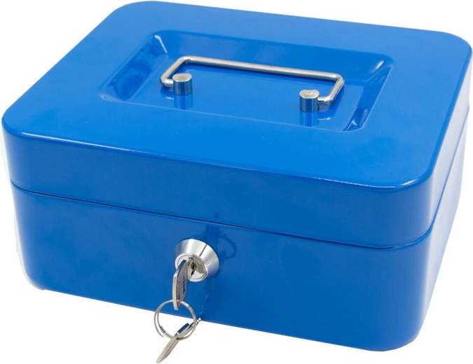 Casetă de bani portabilă 200 × 160 × 90 mm