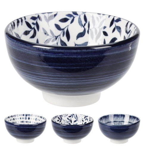 Bol din porțelan Blue Bay 9,5 cm din porțelan New Bone