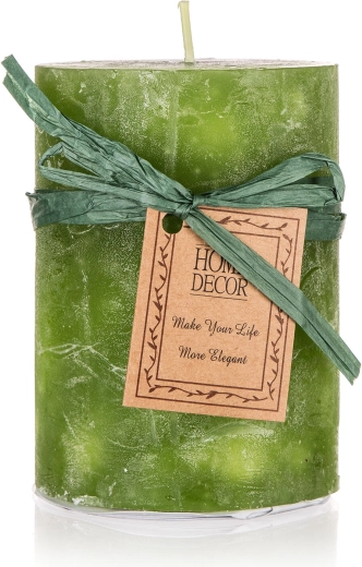 lumânare cilindru green 6,8 × 9,5 cm