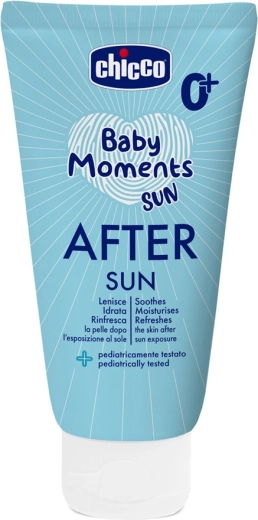 Chicco Baby Moments Sun loțiune calmantă după expunerea la soare pentru copii 150 ml