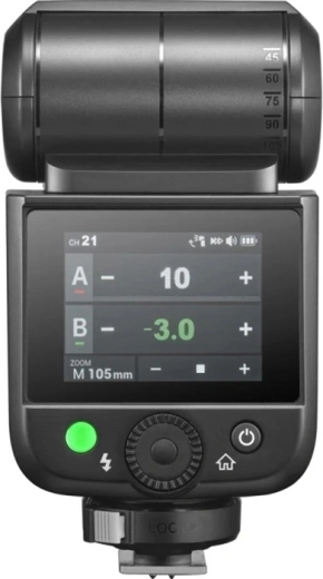 Control rapid pe ecranul color de 2,0"