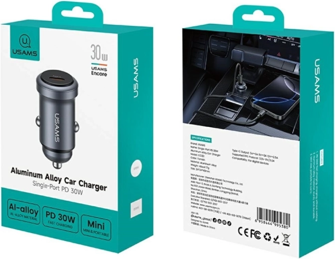 USB‑C Power Delivery de până la 30 W