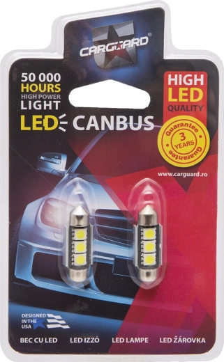 Bec LED tip sofit 36 mm 12 V 3 W